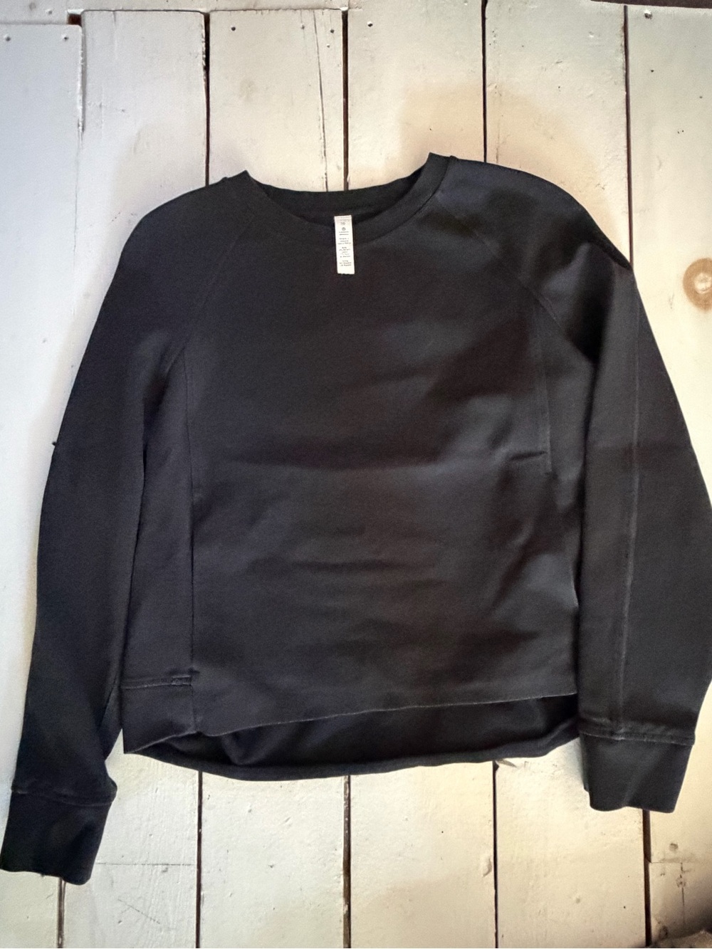 lululemon athletica Black Women's Crew Sweatshirt